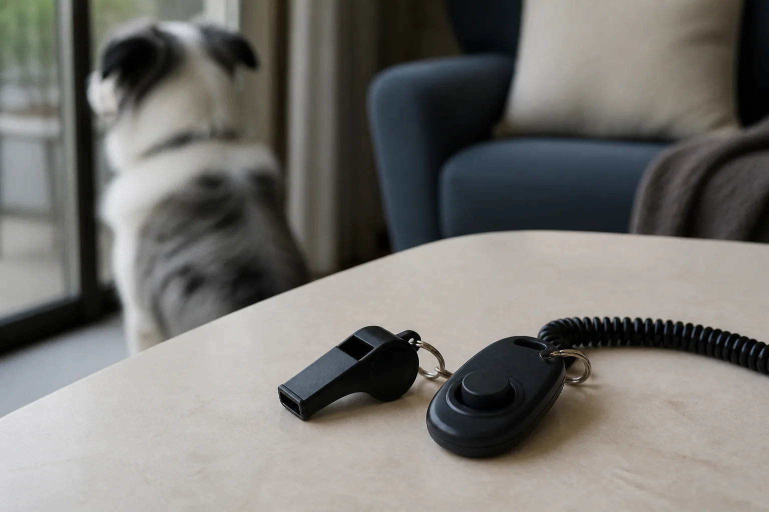 Hund wirkt überreizt vor einem ruhigen Trainings-Reset