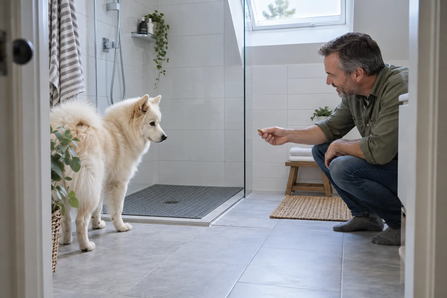 Hond wil niet in bad? Gratis rustig oefenplan